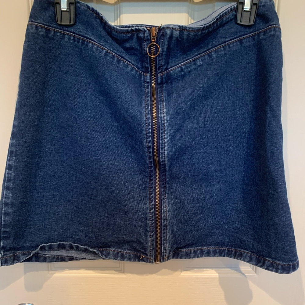 A-Line Asos Denim Skirt